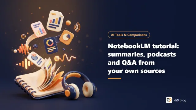 NotebookLM notebook with PDF and YouTube sources, cited chat and an audio overview