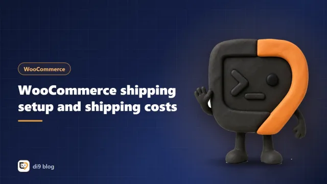 WooCommerce shipping zones and methods settings next to a packed box